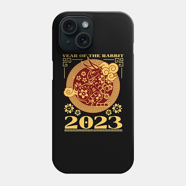 Year of The Rabbit Phone Case by Evergreen Market