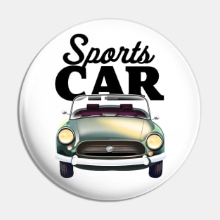 Sports Car Pin