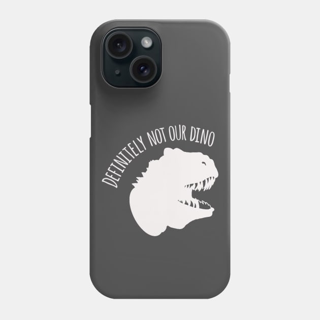 Not Our Dino Phone Case by Cat’s Carousel of Color