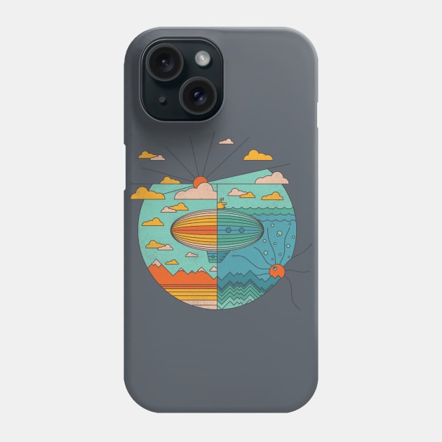 As Above, So Below (Asphalt Version) Phone Case by BeanePod