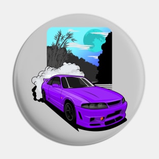 GTR R33 Legend JDM Car Pin