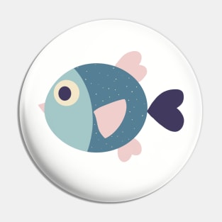 Cute fish Pin