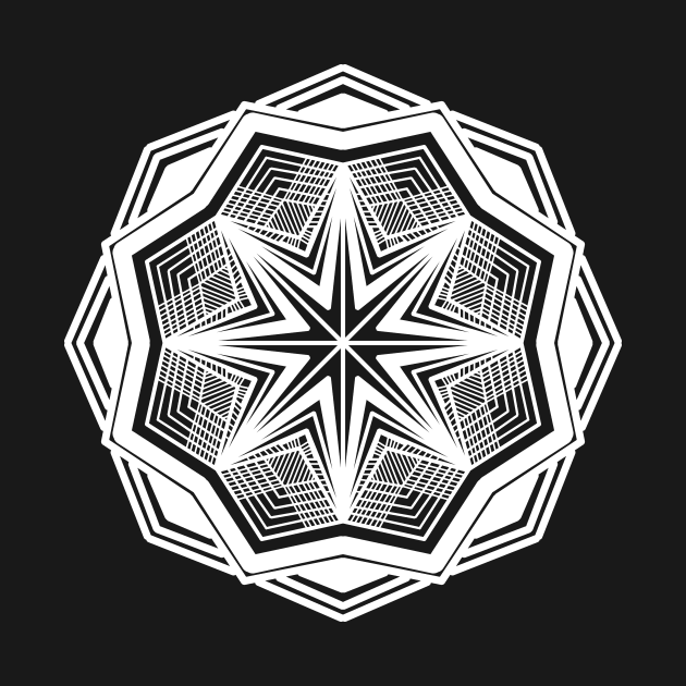 Mandala magic circle by B&E