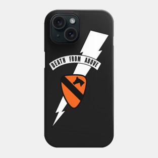 1st Cavalry Div - Death Card - VN wo Txt Phone Case