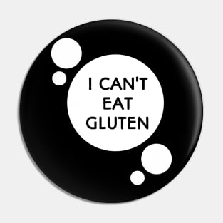 I can't eat gluten Pin