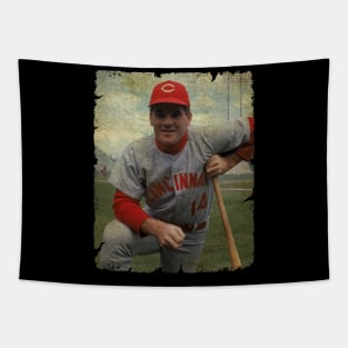 Pete Rose - Cincinnati Reds, 1963 Tapestry