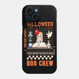 Library Boo Crew Halloween Phone Case