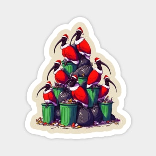 Xmas Bin Chicken Magnet