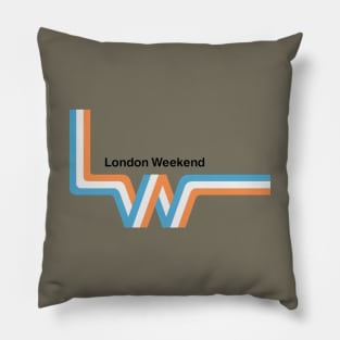 Retro LWT Television Pillow