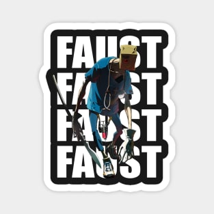 Faust Guilty Gear Strive (white) Magnet