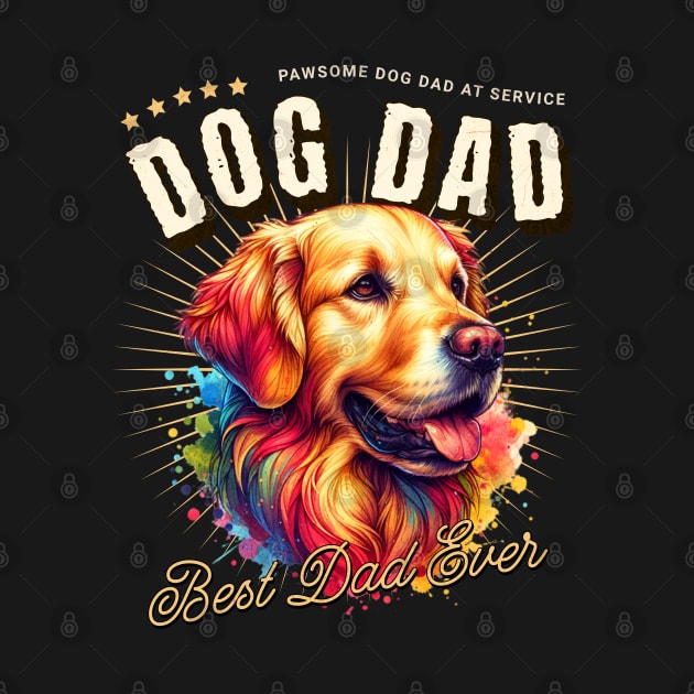 Dog Dad - Fathers Day Gift - Dad Fathers Day by TayaDesign