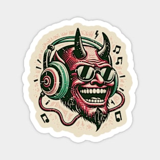 Music Devil Magnet