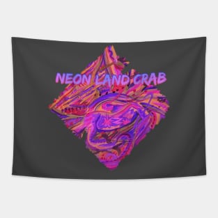 NEON LAND CRAB by BrokenTrophies Tapestry