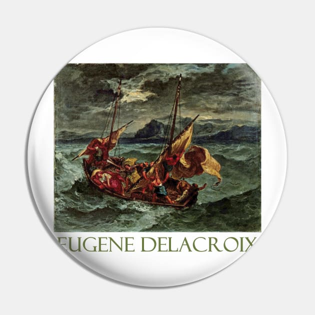 Christ on the Sea of Galilee by Eugène Delacroix Pin by Naves