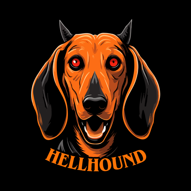 Doxie Hellhound by BarkandStick