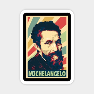 Michelangelo Vintage Colors Magnet