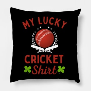 Cricket Lucky Tee Pillow