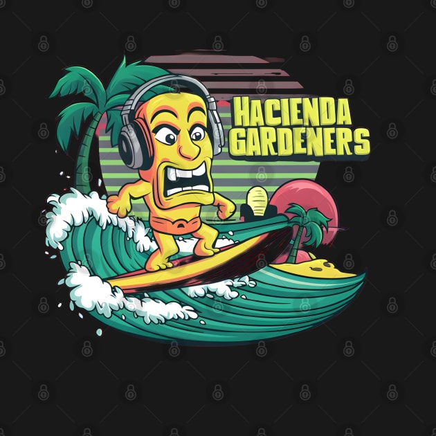 Hacienda Gardeners Tiki Surfer by Hacienda Gardeners