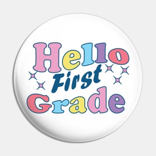 Hello first grade Pin