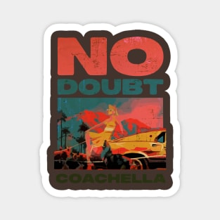 no doubt vintage// ArtDrawing Magnet