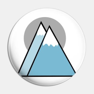 cold mountains Pin