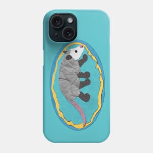 Paper Craft Opossum Phone Case