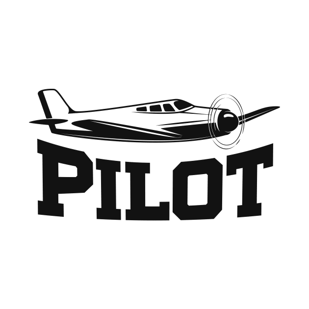 Pilot Aircraft Gift by Foxxy Merch