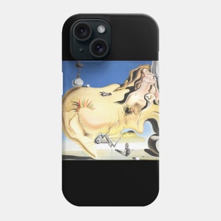 The Great Masturbator Famous Painting By Dali T-Shirt Phone Case