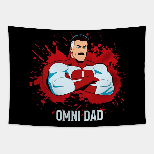 Omni Dad Tapestry by Alema Art