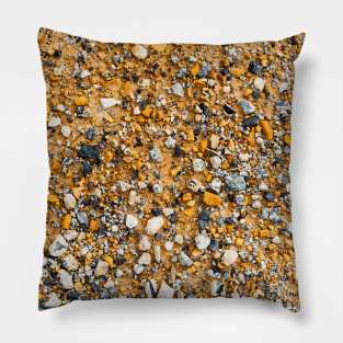 Orange Clay With Crushed Stones - Alternative Pillow