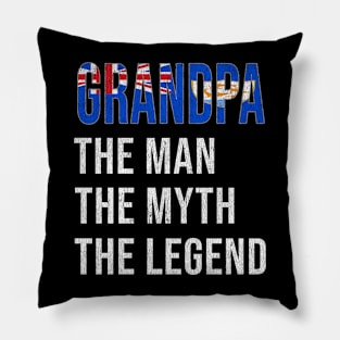 Grand Father Anguillan Grandpa The Man The Myth The Legend - Gift for Anguillan Dad With Roots From  Anguilla Pillow