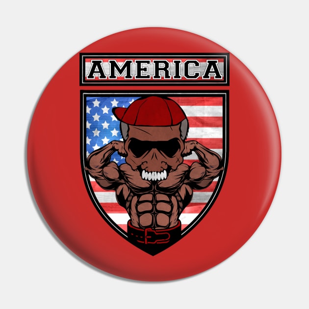 America muscle American Bodybuilder Pin by Jakavonis