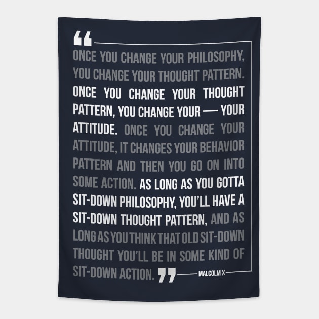 African-American Quote Tapestry by ZUNAIRA