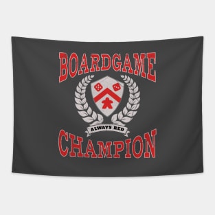 Boardgame Champion - Always Red Tapestry
