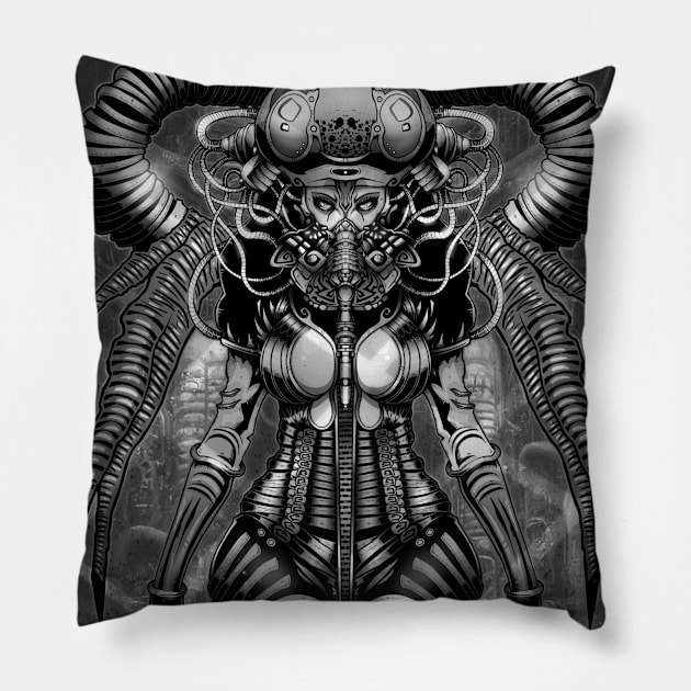 ALONIA 3 Pillow by Umbral Lunacy