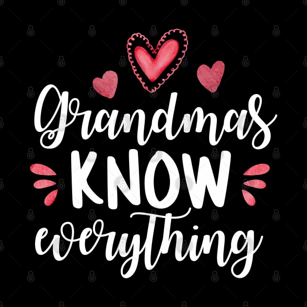 Grandma Knows Everything by UniqueBoutiqueTheArt