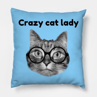 Crazy cat lady Pillow