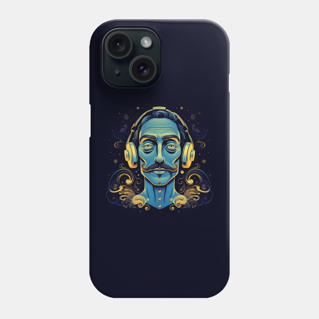 God is a DJ - Tribute Salvador Dali Phone Case by Acid_rain