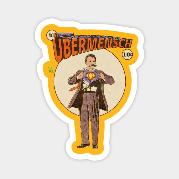 ubermensch Magnet by mathiole