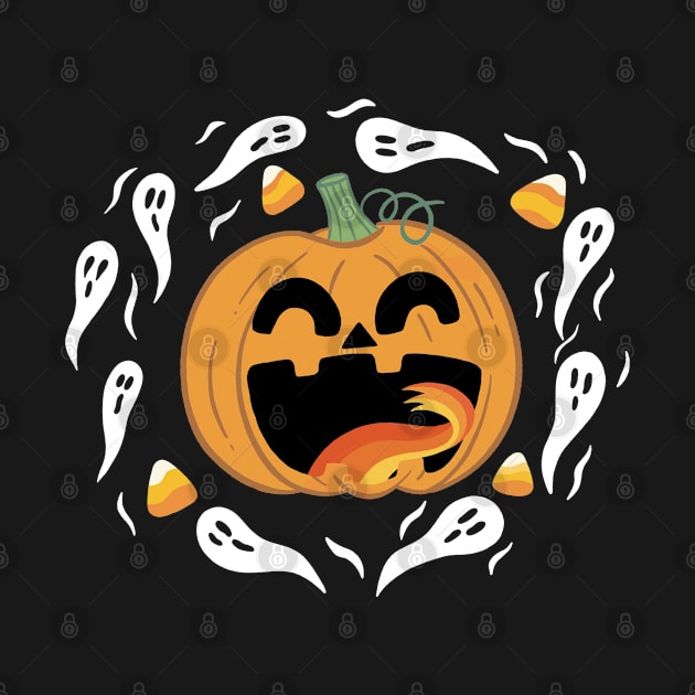 Spooky Halloween Pumpkin by awesomesaucebysandy