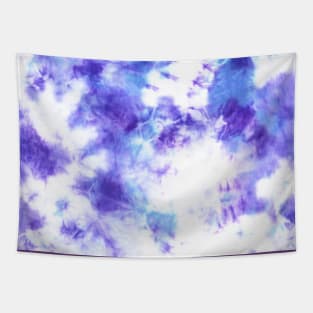 Purple Tie-Dye Spots Tapestry