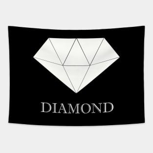 White diamond Tapestry