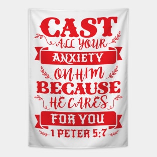 1 Peter 5:7 Tapestry