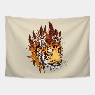 Tiger Wisp - Autumn Color Way Tapestry