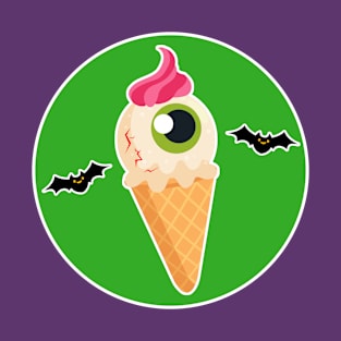 Eye Scream, Cute Halloween Ice Cream T-Shirt