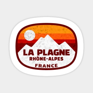 Ski La Plagne France Tarentaise Valley Paradiski Rhône-Alpes Magnet