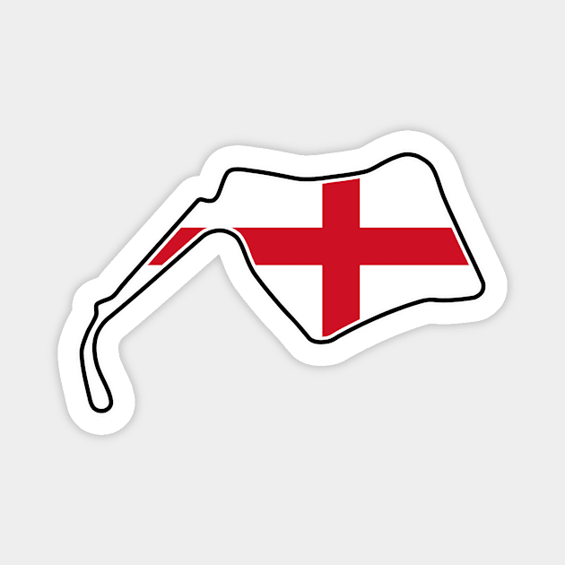 Oulton Park [flag] Magnet by sednoid