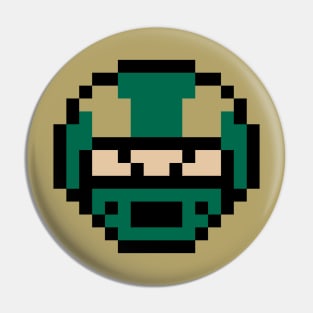 8-Bit Helmet - Fort Collins Pin