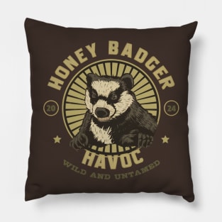 Honey badger Pillow