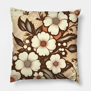 Floral Pattern Pillow